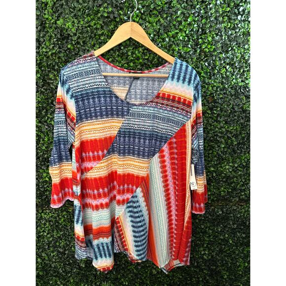 NWT New Directions Curvy, Women’s Blouse Size 1X - Picture 1 of 5